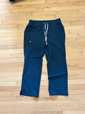Figs kade cargo pants in large petite- dark harbor